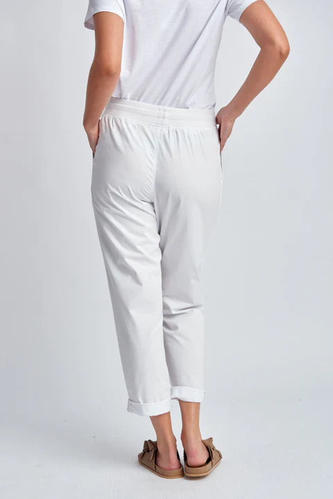 Goondiwindi Cotton Relaxed Cropped Cotton Pant - 2 Colours