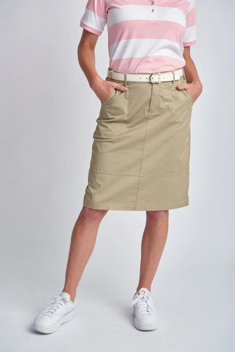 Goondiwindi Cotton Golf Skirt - Sand