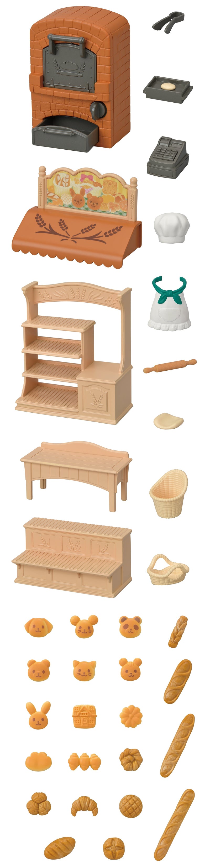 SYLVANIAN FAMILIES- BAKERY SHOP STARTER SET