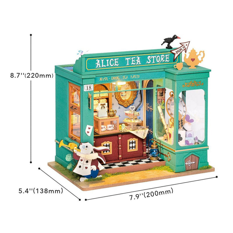 ROBOTIME ROLIFE DIY MINI HOUSE ALICE TEA STORE