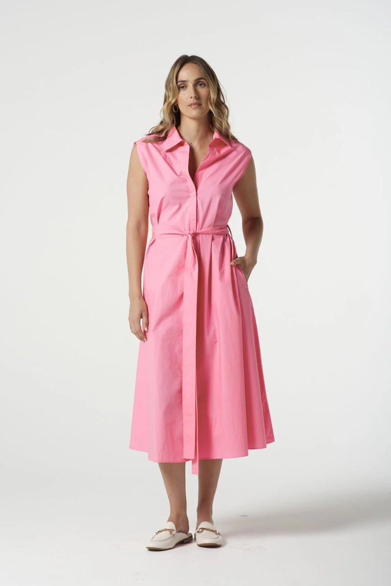 Goondiwindi Cotton Willow Cotton Sleeveless Dress - 2 Colours