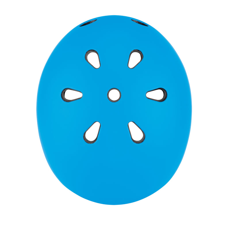 GOBBLER TODDLER HELMET WITH LED LIGHTS- SKY BLUE