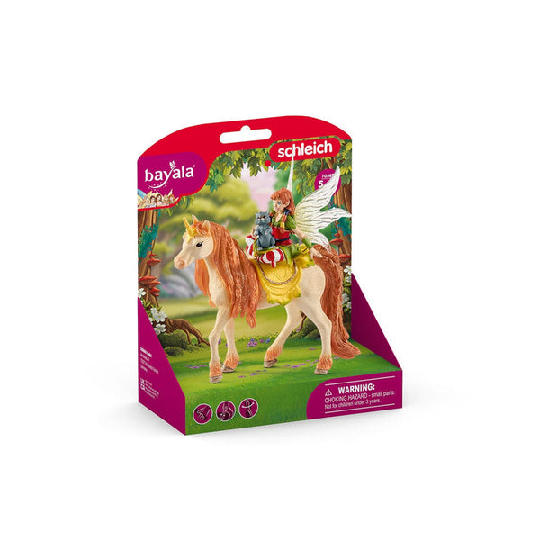 SCHLEICH BAYALA FAIRY MARWEEN WITH GLITTER UNICORN