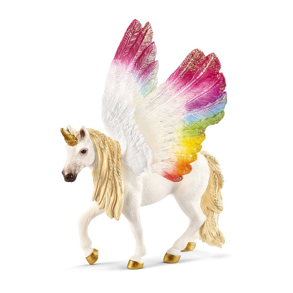 SCHLEICH BAYALA WINGED RAINBOW UNICORN