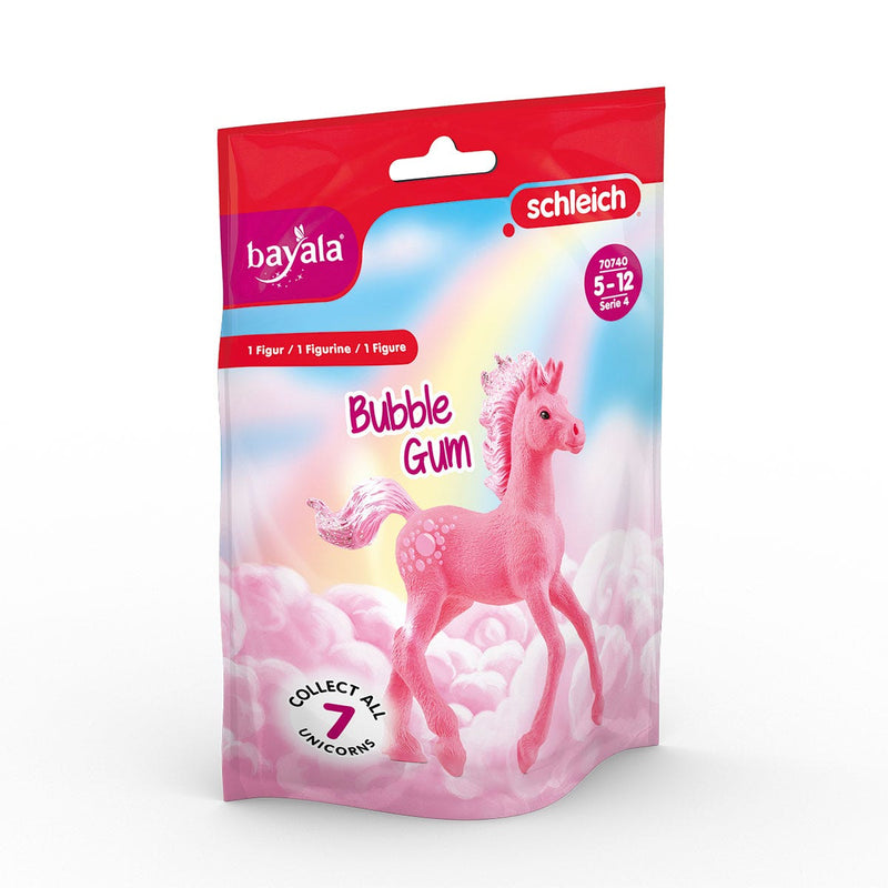 SCHLEICH COLLECTIBLE UNICORN- BUBBLE GUM
