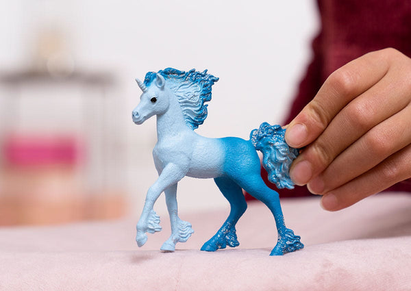 SCHLEICH BAYALA ELEMENTA WATER FLAMES UNICORN FOAL
