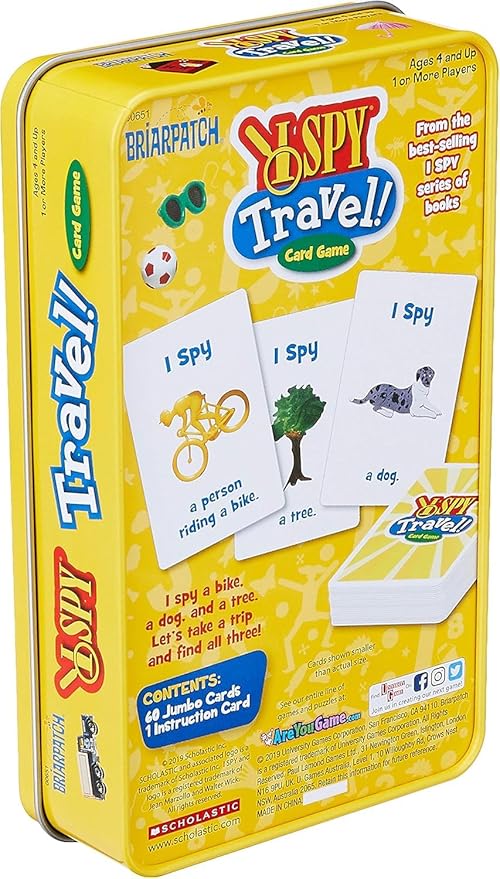 I SPY TRAVEL CARD GAME