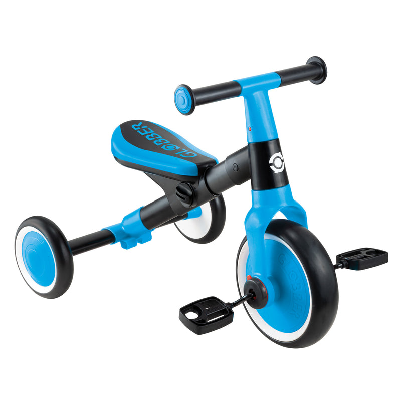 GLOBBER LEARNING TRIKE 2IN1- SKY BLUE