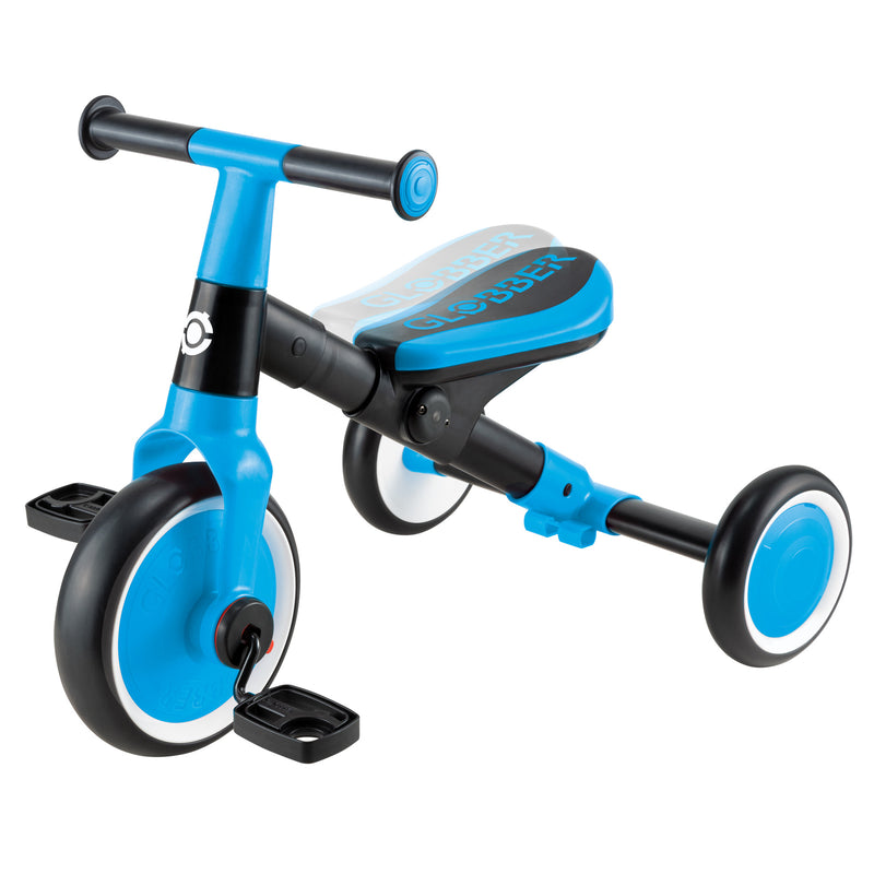 GLOBBER LEARNING TRIKE 2IN1- SKY BLUE