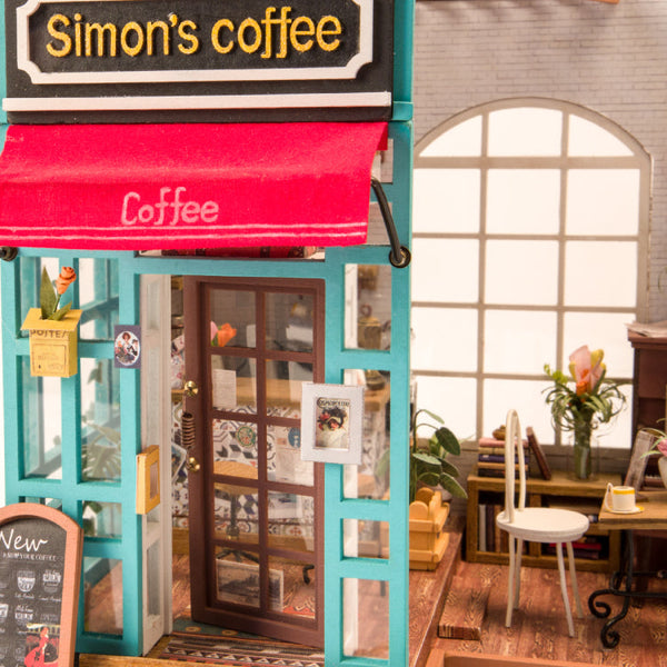 ROBOTIME ROLIFE DIY MINI HOUSE SIMON'S COFFEE