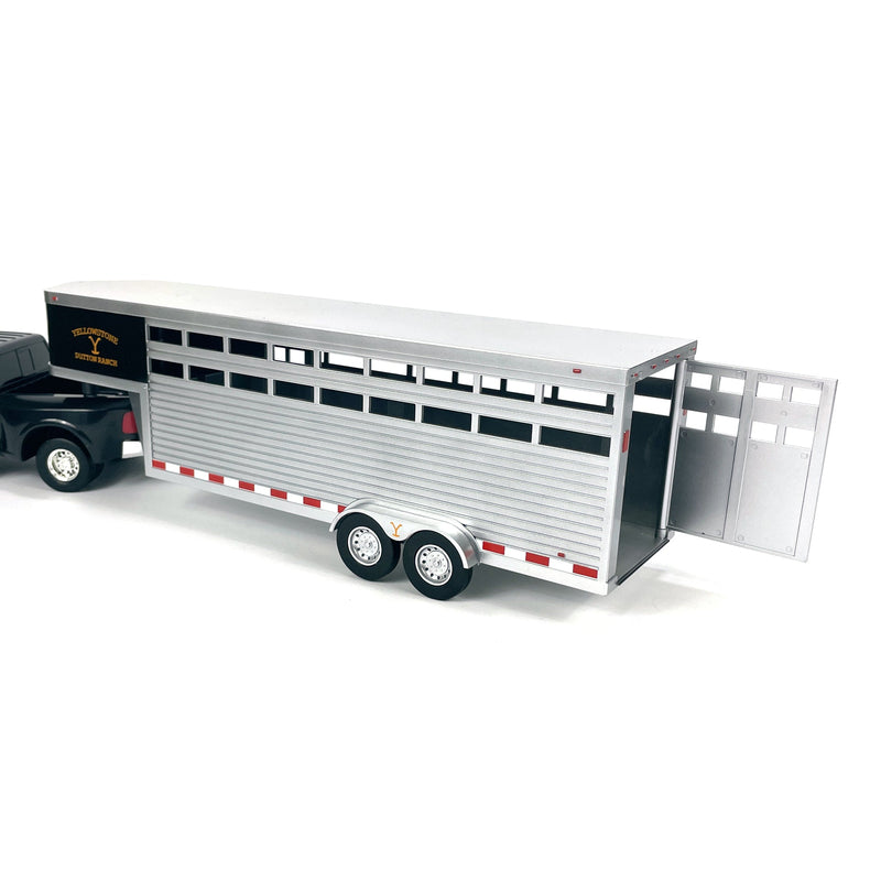 BIG COUNTRY TOYS YELLOWSTONE COLLECTABLE- DUTTON RANCH HORSE TRAILER