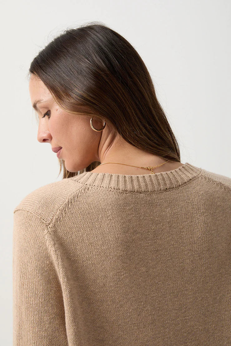Goondiwindi Cotton V Neck Merino Cotton Jumper - 2 Colours