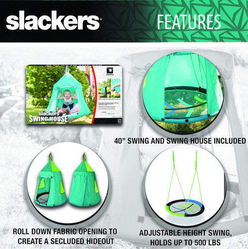 SLACKERS TEAL SWING HOUSE 40" SWING