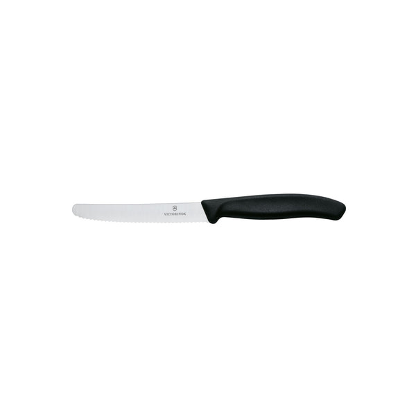 Victorinox Swiss Classic Tomato and Table Knife - Black