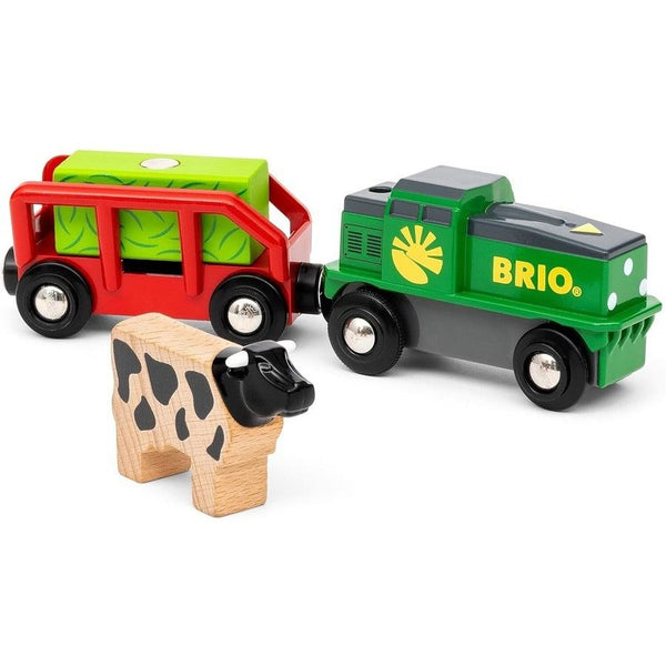 Brio Farm Battery Train