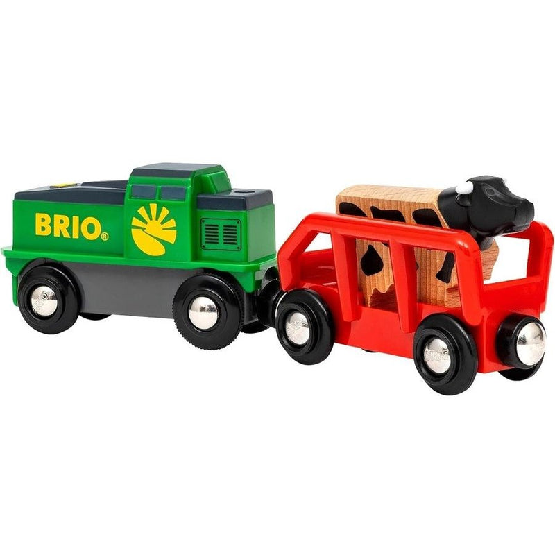 Brio Farm Battery Train