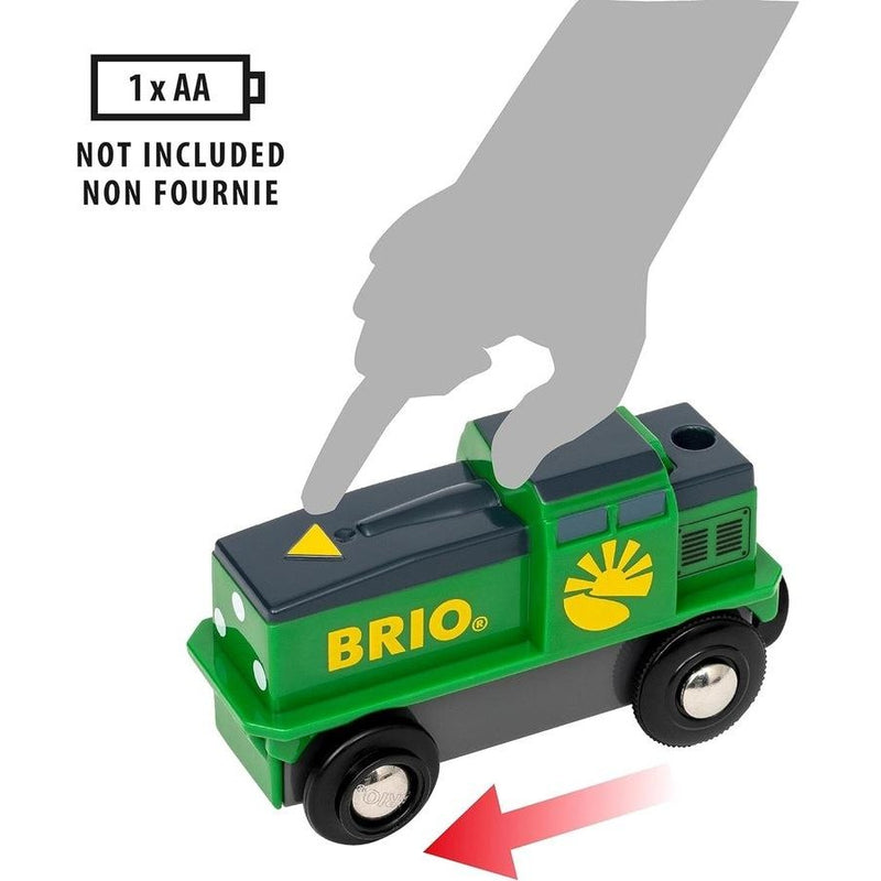 Brio Farm Battery Train