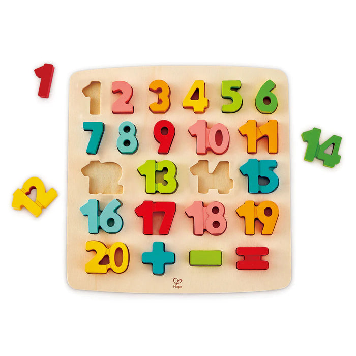 HAPE CHUNKY NUMBER MATH PUZZEL
