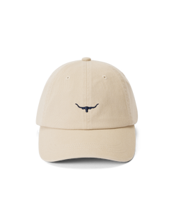 R.M. Williams Mini Longhorn Twill Cap - Ecru