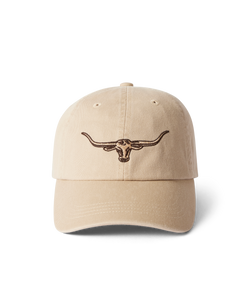 R.M. Williams Longhorn Twill Cap - Ecru