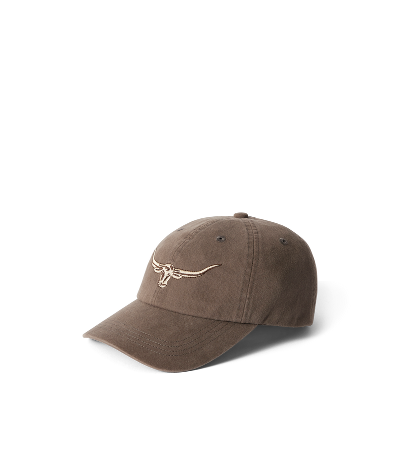 R.M. Williams Longhorn Twill Cap - Silt