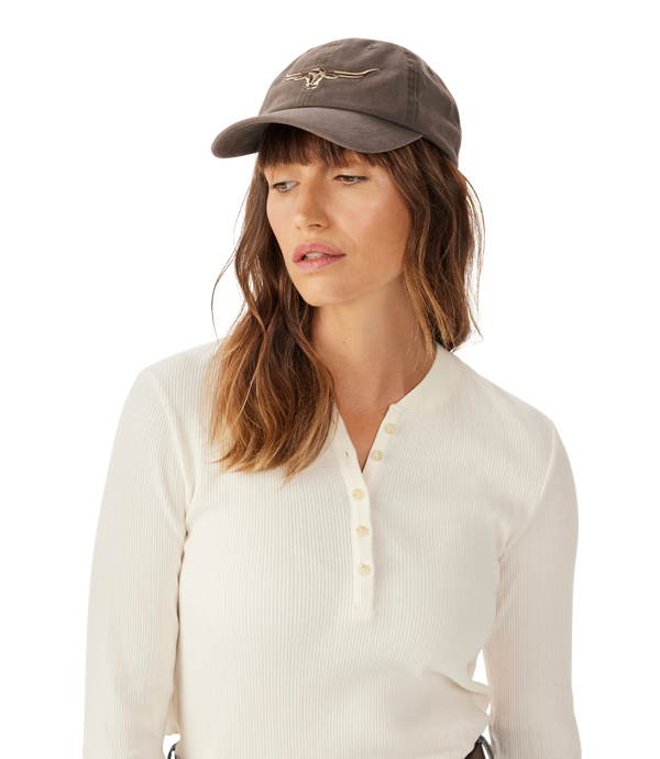 R.M. Williams Longhorn Twill Cap - Silt