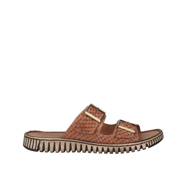 Cabello Aztec Sandal - Tan