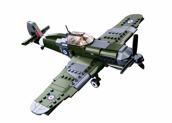 Sluban WW2 Spitfire Fighter - 290 pieces