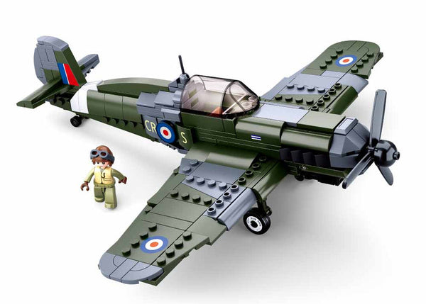 Sluban WW2 Spitfire Fighter - 290 pieces