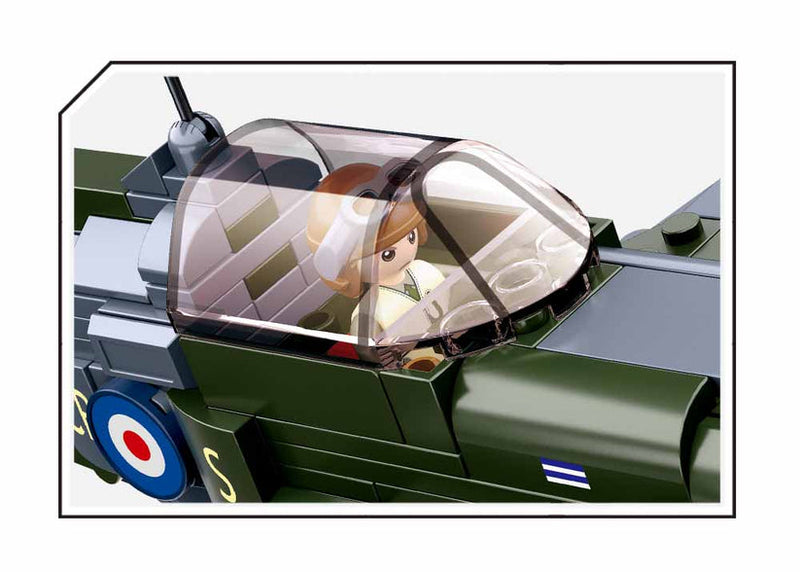 Sluban WW2 Spitfire Fighter - 290 pieces