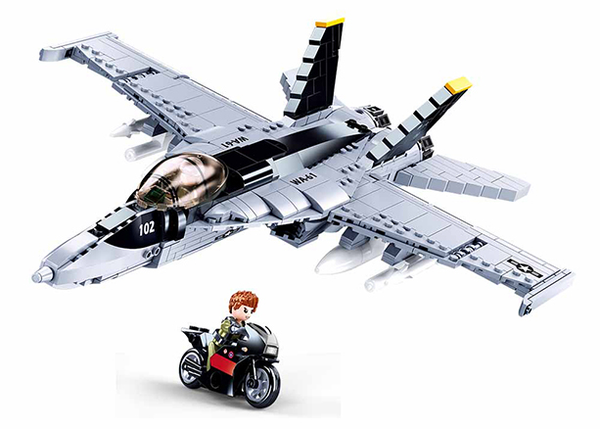 Sluban FA18 Super Bumblebee - 682 pieces