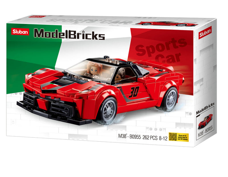 Sluban Italian Racing Car - 262 pieces