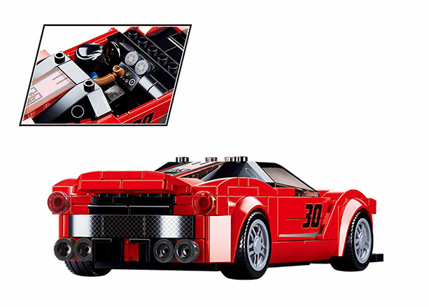 Sluban Italian Racing Car - 262 pieces