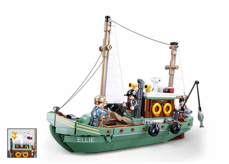 Sluban Fishing Boat - 610 pieces