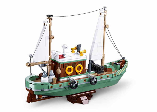 Sluban Fishing Boat - 610 pieces