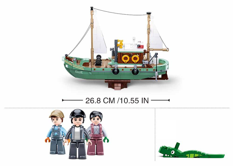 Sluban Fishing Boat - 610 pieces