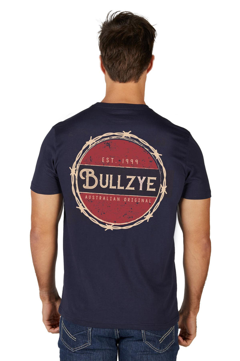 Bullzye Men's Sid Short Sleeve Tee - Navy