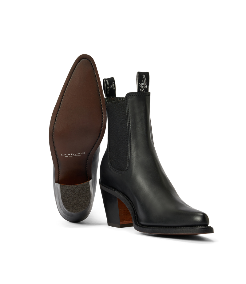 R.M. Williams Maya Boot - D Fit - Ebony