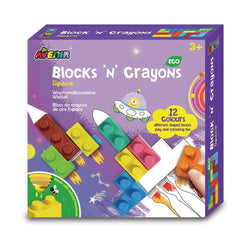 AVENIR BLOCKS N CRAYONS- SPACE