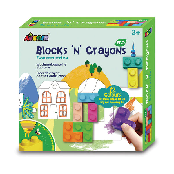 AVENIR BLOCKS N CRAYONS CONSTRUSTION