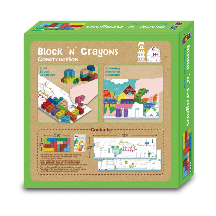 AVENIR BLOCKS N CRAYONS CONSTRUSTION