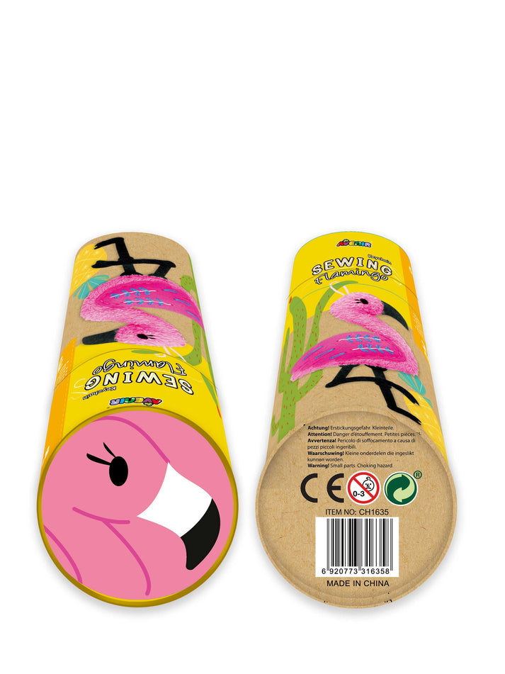 AVENIR SEWING-KEY CHAIN- FLAMINGO