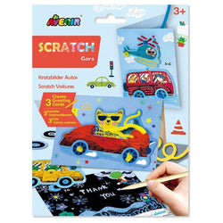 AVENIR SCRATCH GREET CARD- CAR