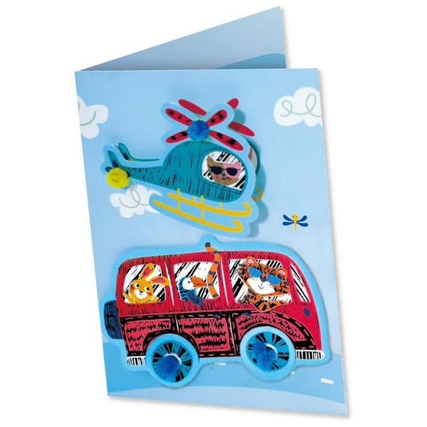 AVENIR SCRATCH GREET CARD- CAR