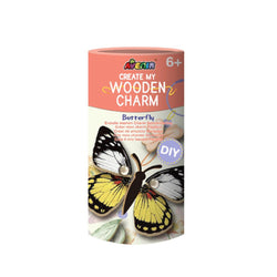 AVENIR CREATE MY WOODEN CHARM-BUTTERFLY