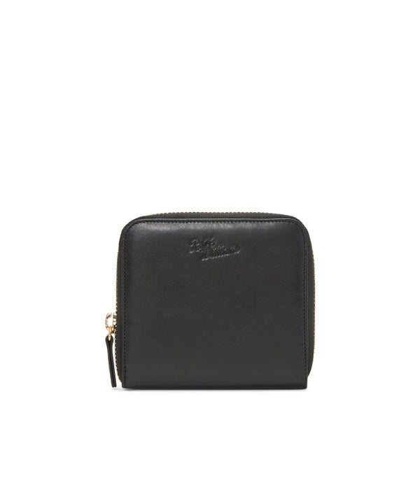 R.M. Williams Singleton Mini Zip Wallet - Black