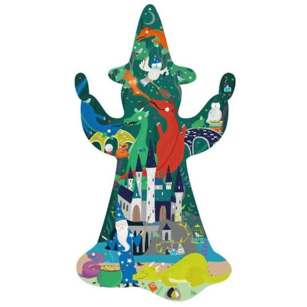FLOSS AND ROCK 80PC SHAPED JIGSAW PUZZLE- SPELLBOUND