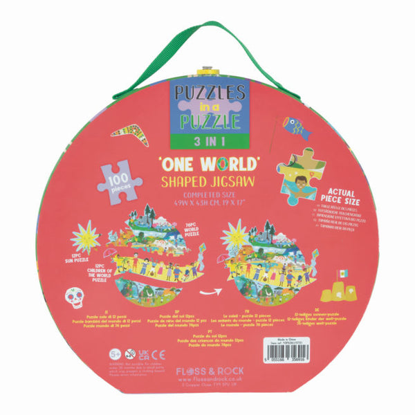 FLOSS AN ROCK 100PC PUZZLE- CHILDEN OF THE WORLD