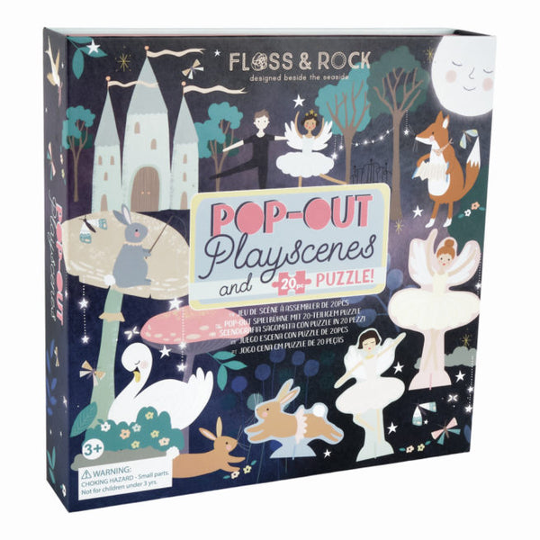 FLOSS AND ROCK POP OUT PLAYSCENE- ENCHANTED