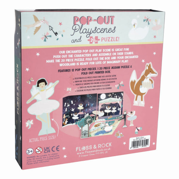 FLOSS AND ROCK POP OUT PLAYSCENE- ENCHANTED